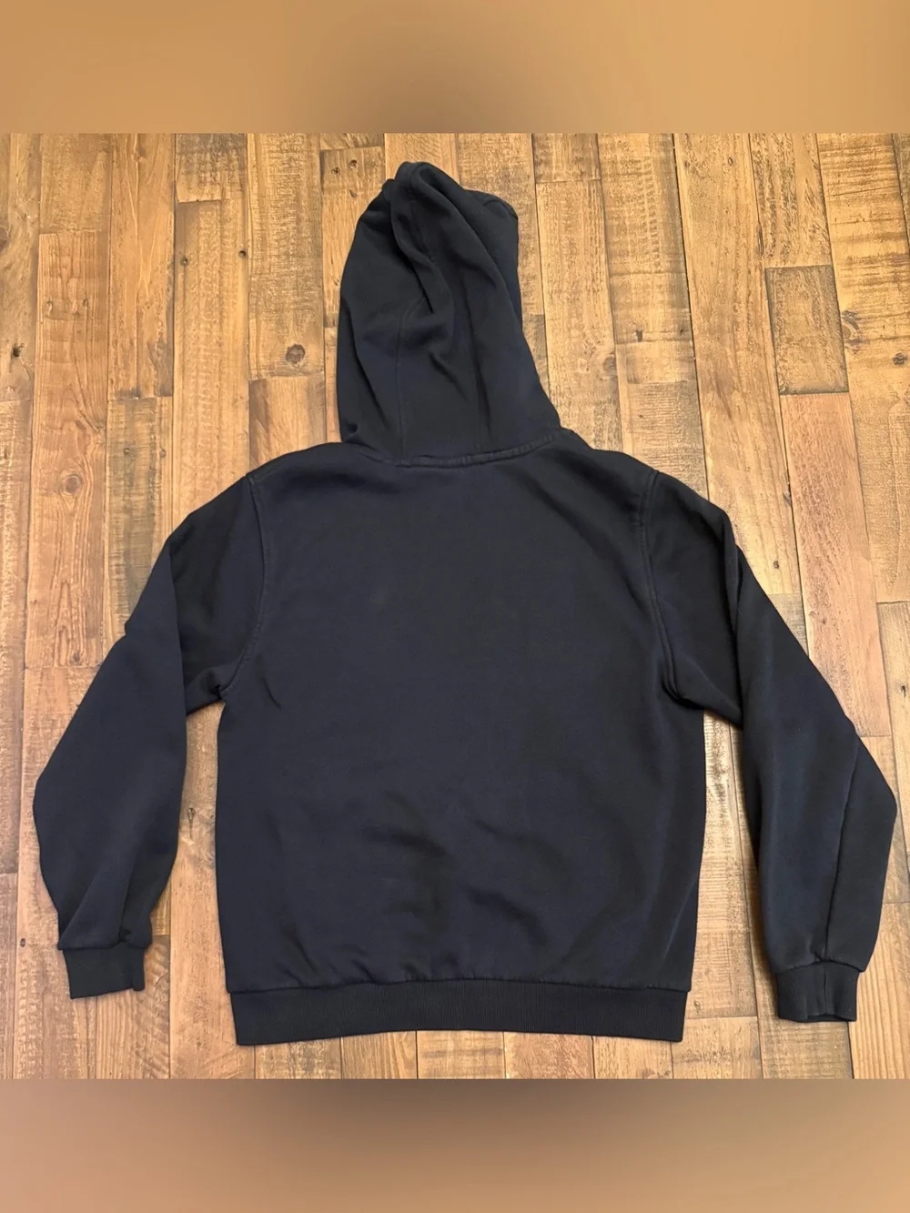 Nike Black Hoodie with Gray Camo Swoosh